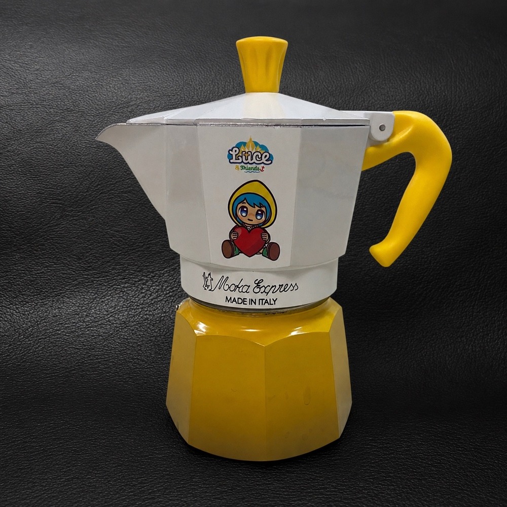 Bialetti Moka Express Espresso Maker Tokidoki Luce Friends Limited Edition 3 Cup
